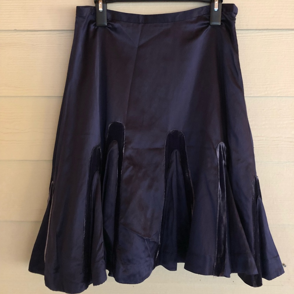 Purple Skirt With Tulle Size 8